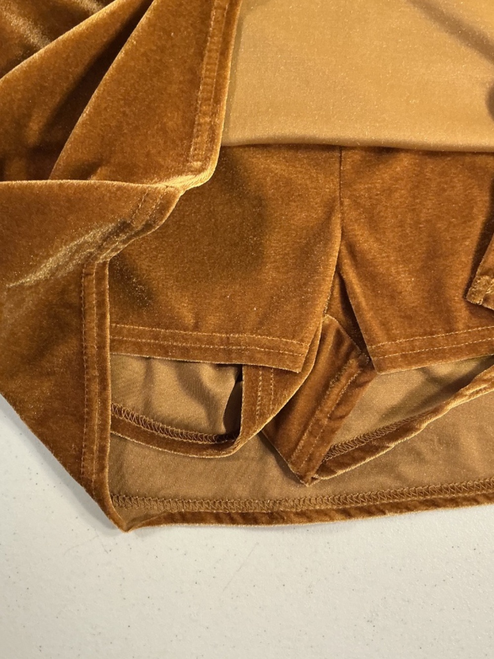 Urban outfitters gold skort sz M - Picture 3 of 8